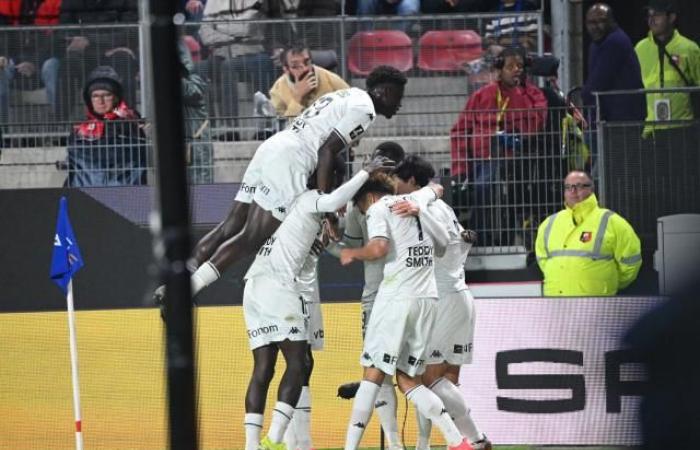 Monaco wins in Rennes and temporarily takes the lead in Ligue 1