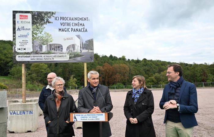 LE CREUSOT: The first stone of the Le Magic complex has been laid… and it’s not cinema