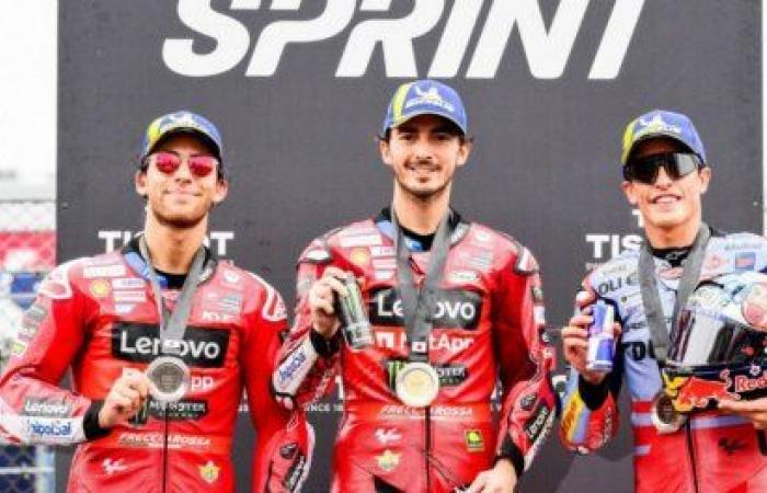 Japanese GP (sprint race): Bagnaia wins and takes six points from Martin