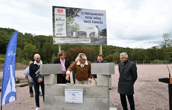 LE CREUSOT: The first stone of the Le Magic complex has been laid… and it’s not cinema