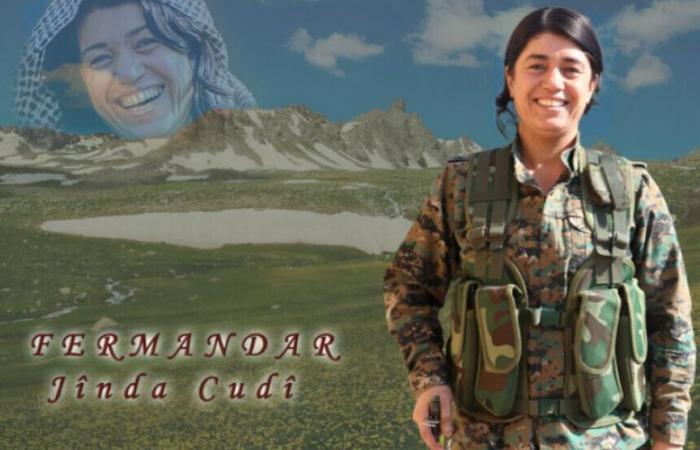 Death of Commander Jînda Cûdî in a Turkish drone attack