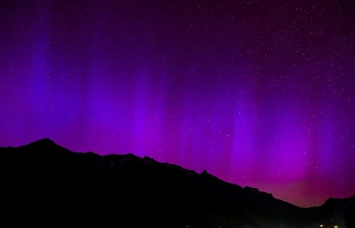 Northern lights are expected next night