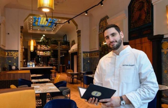 Near Angers. Chef Kévin Bougard will entertain at the restaurant in residence in Savennières