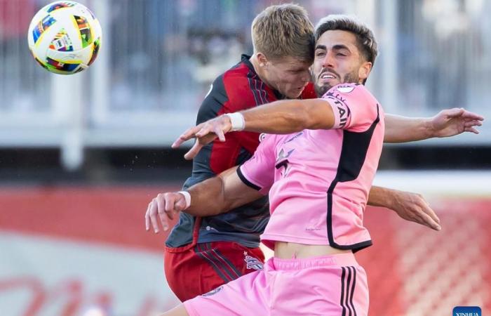 Toronto FC vs. Inter Miami CF-Xinhua