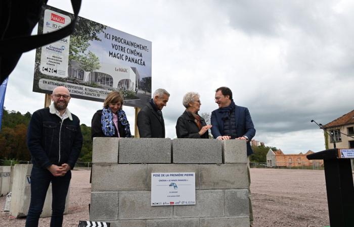 LE CREUSOT: The first stone of the Le Magic complex has been laid… and it’s not cinema