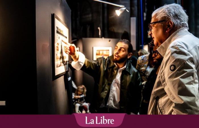 Prince Laurent visited the exhibition of our photographer Ennio Cameriere at the collegiate church of Huy (photos)