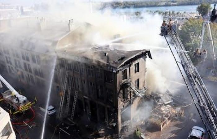 Fatal fire in Old Montreal: a mother and her little daughter found in the rubble