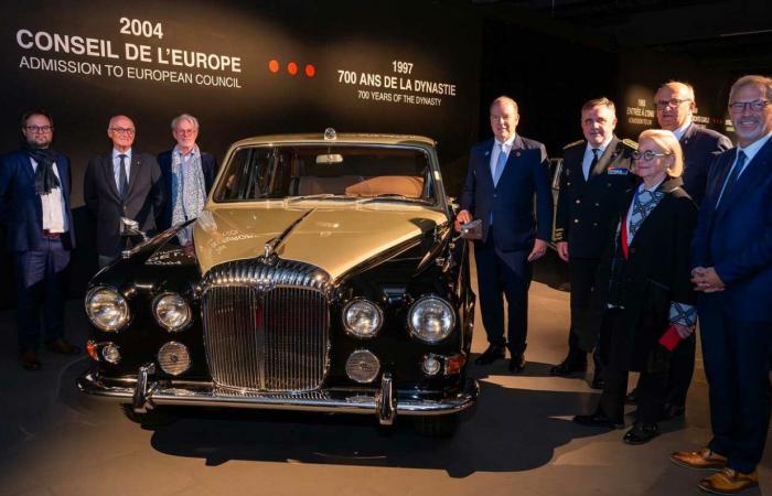 Prince Albert II lends cars from his private collection to a museum in Mulhouse