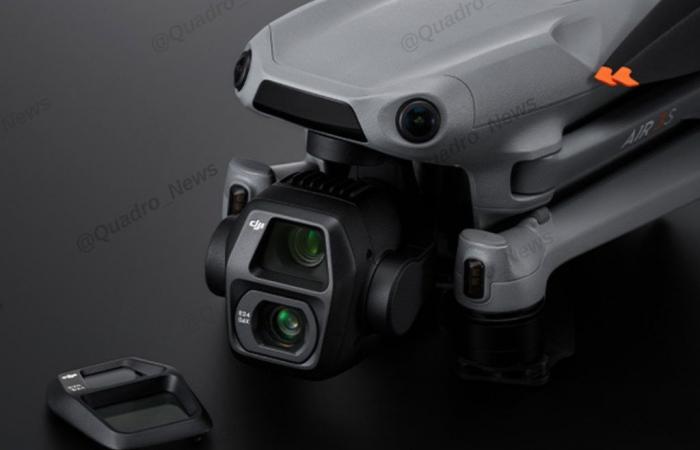 DJI Air 3s: Official photo leaks show a new drone, a new launch date and a price reduction are mentioned