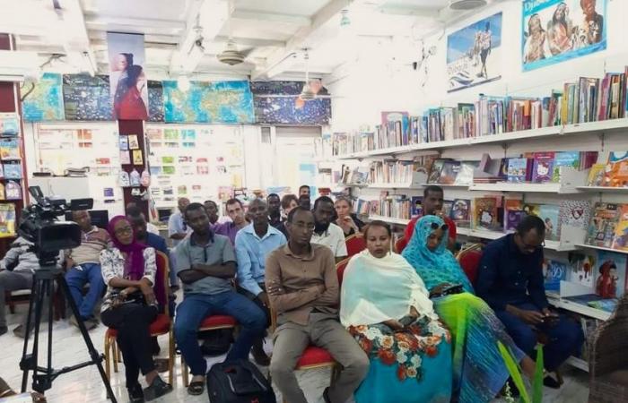 The pillar of books in Djibouti is her: Arafo Saleh