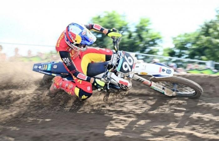 Belgium, 8th in qualifying, advances to the final at Matterley Basin