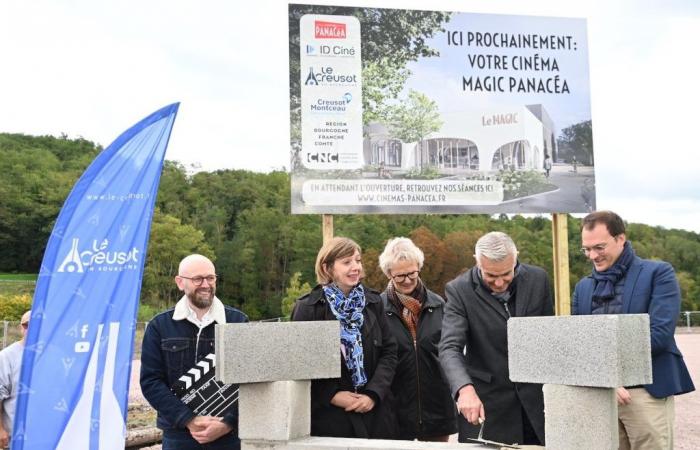 LE CREUSOT: The first stone of the Le Magic complex has been laid… and it’s not cinema