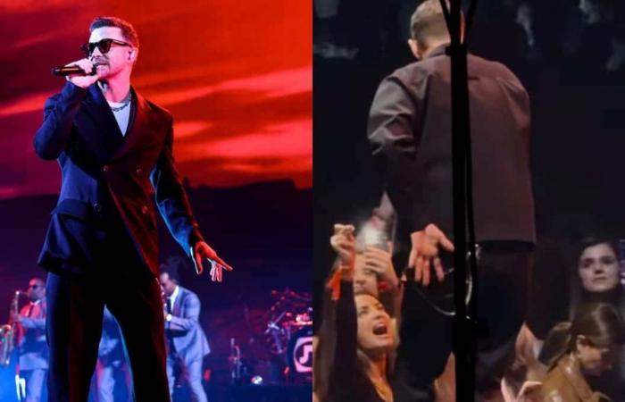 Video: Katherine Levac misses her chance to touch Justin Timberlake at the Bell Center