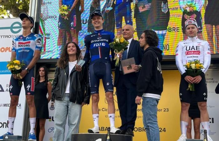 “I was destroyed after the world championships”, Brieuc Rolland recovers and wins the U23 Tour of Lombardy