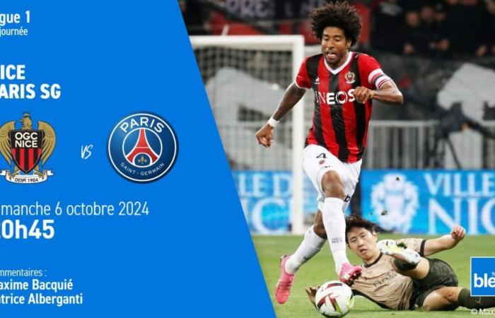 Ligue 1: Live the OGC Nice – PSG match in full on France Bleu Azur