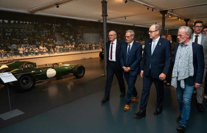 Prince Albert II lends cars from his private collection to a museum in Mulhouse