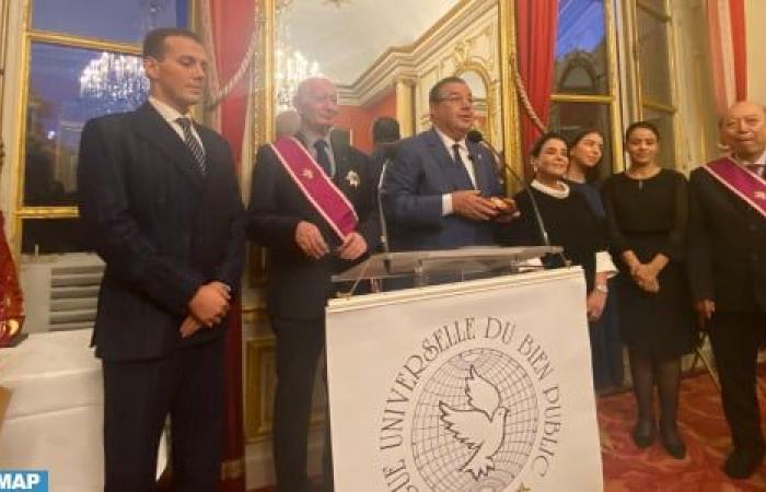 Ceremony in Paris in tribute to Moroccan and international personalities committed to the public good