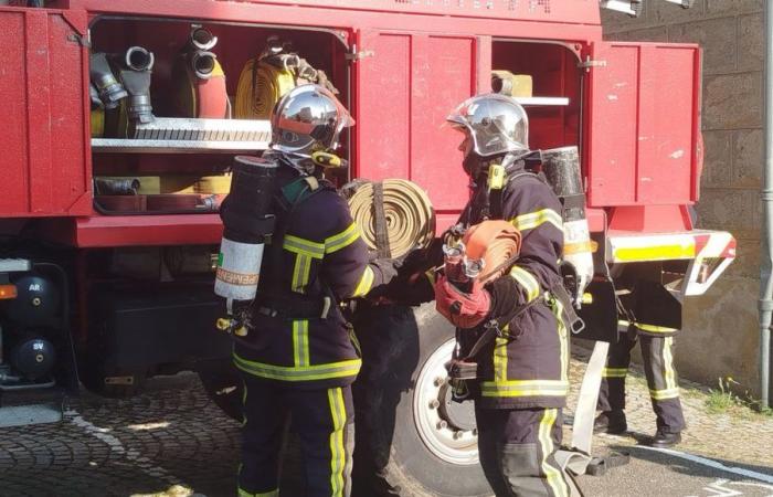 Fire devastates part of a school in Brives-Charensac