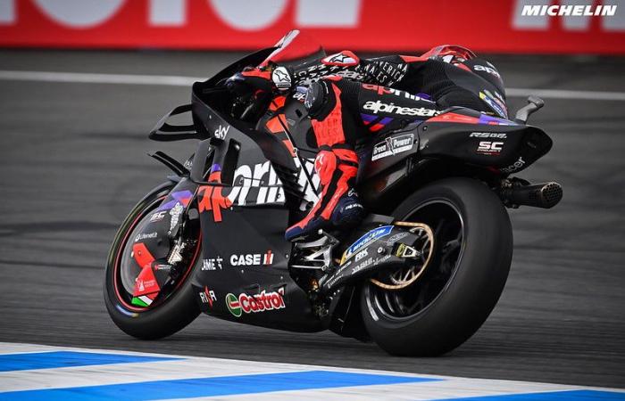 MotoGP Japan J1, Maverick Vinales (Aprilia/6): “I am capable of taking the bike to the top”