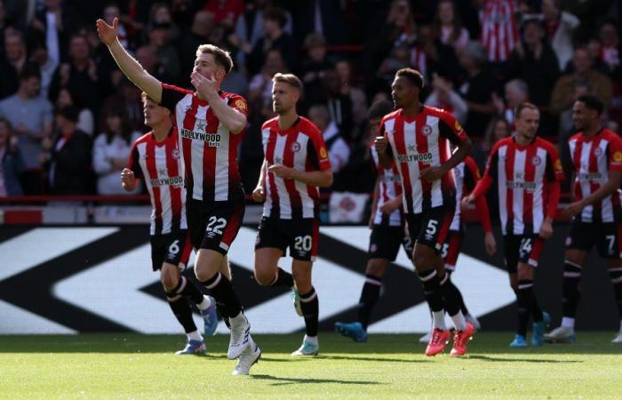 One minute and 16 seconds into the game… Brentford continue their incredible streak of express goals in the Premier League