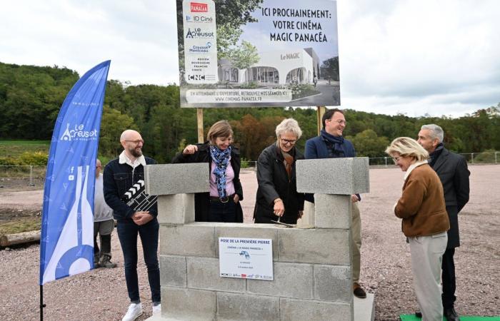 LE CREUSOT: The first stone of the Le Magic complex has been laid… and it’s not cinema