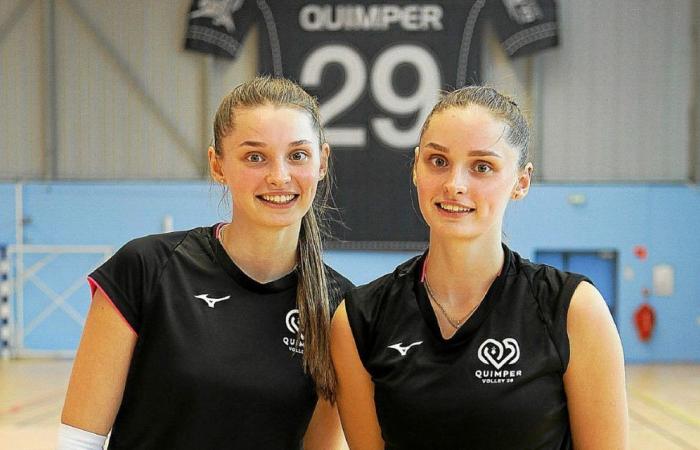 With the recruitment of twins Mariia and Dariia Kaplanska, Quimper Volley strikes a double blow