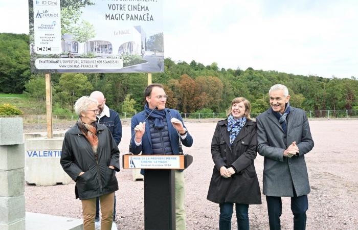 LE CREUSOT: The first stone of the Le Magic complex has been laid… and it’s not cinema