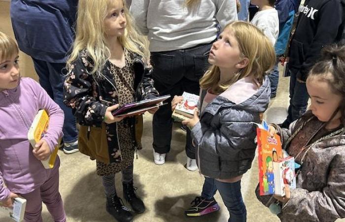 Young people eager to read at the Acadian Peninsula Book Fair