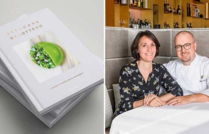 The chef of Maison Décotterd publishes a book of his best recipes