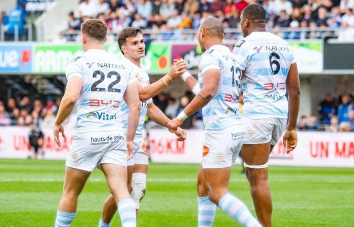 in pain, Racing 92 wins in Vannes