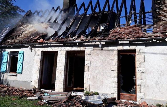 Padirac: a man sets fire to his house by accident while carrying out work