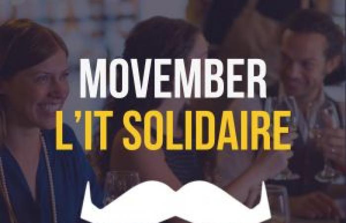 ChannelBiz invites you to the charity afterwork “Movember, solidarity IT”, on Wednesday November 13