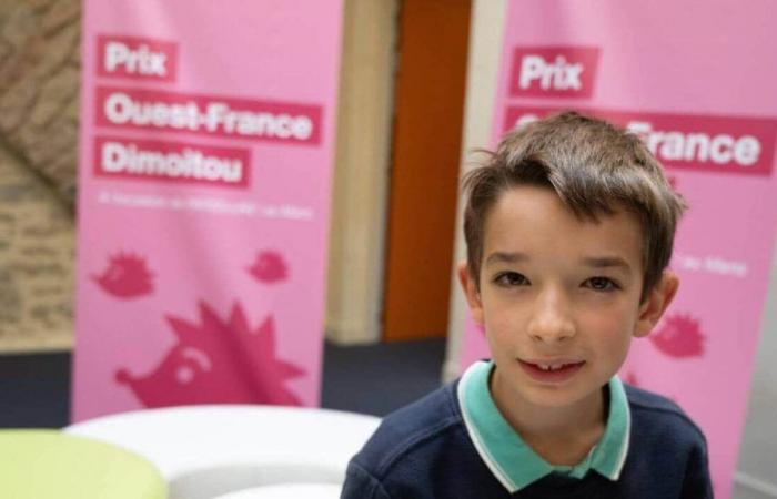 Prix ​​Ouest-France Dimoitou 2024. Clément, 9 years old, chose the winner