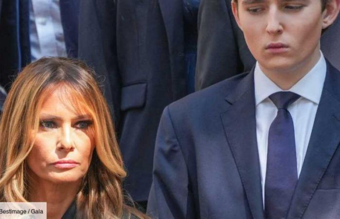 Melania Trump busts long-running rumor about her son Barron