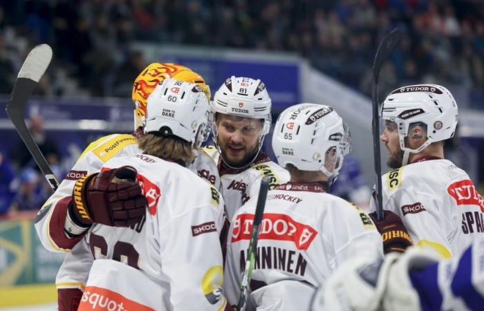 Servette HC flies away while Lausanne loses to the Lions