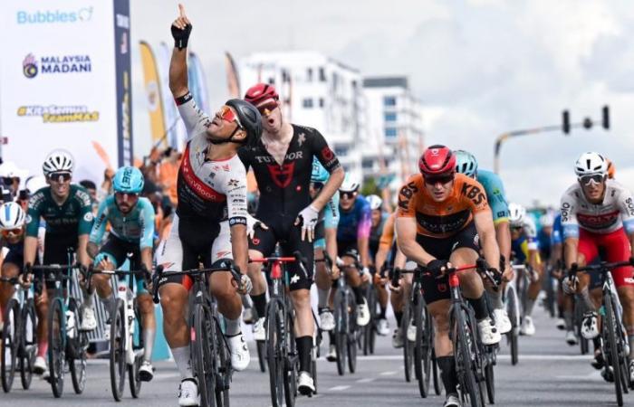 Cycling. Tour of Langkawi – Matteo Malucelli the 7th stage, Team Tudor frustrated