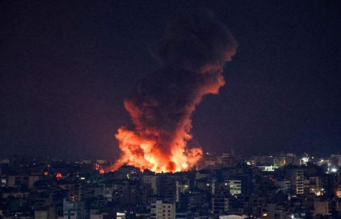 Lebanon: “violent” Israeli strikes south of Beirut