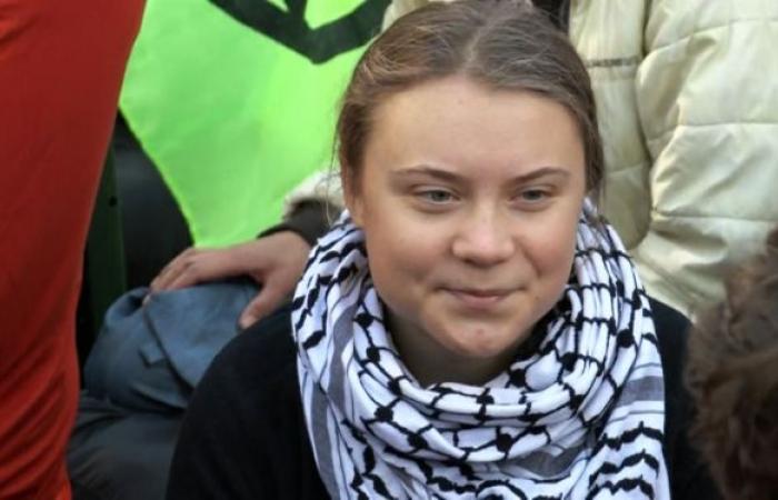 Greta Thunberg and environmental activists arrested in Brussels this Saturday