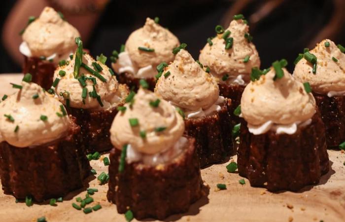 Cream’lé, the Bordeaux canelé dessert version by Cyril San Nicolas, published by “Sud Ouest”