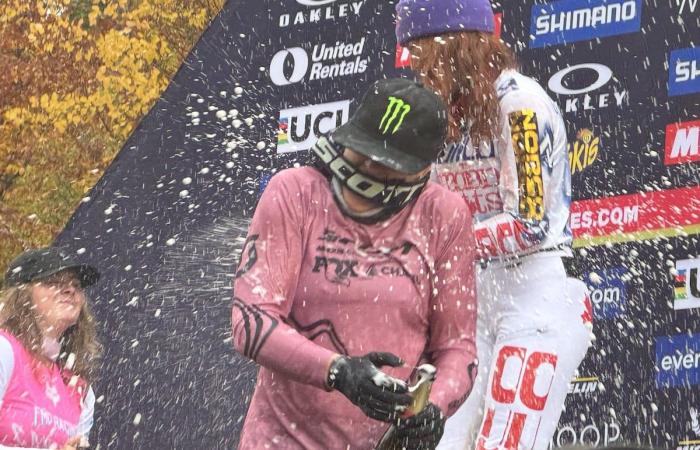 Troy Brosnan wins in the rain at Mont-Sainte-Anne