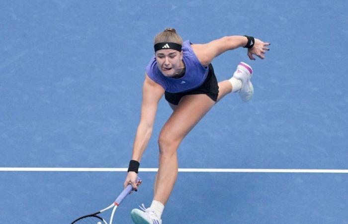 Muchova snaps Sabalenka’s winning streak to reach Beijing semifinals