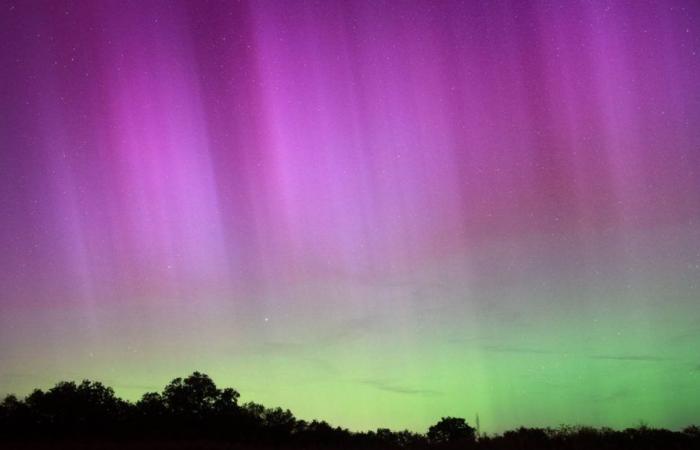 important northern lights expected in the French sky this weekend