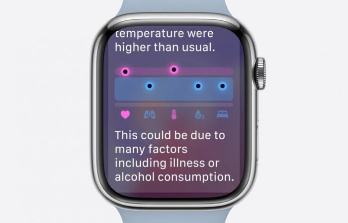 how the new Apple Watch Vitals app works