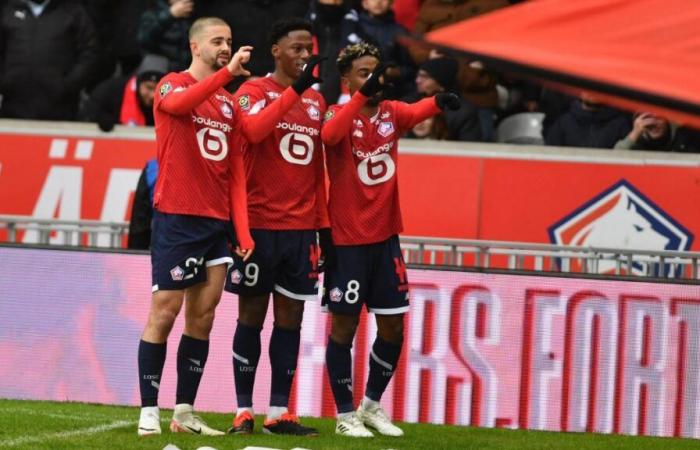 Lille overthrow Toulouse after their success against Real Madrid