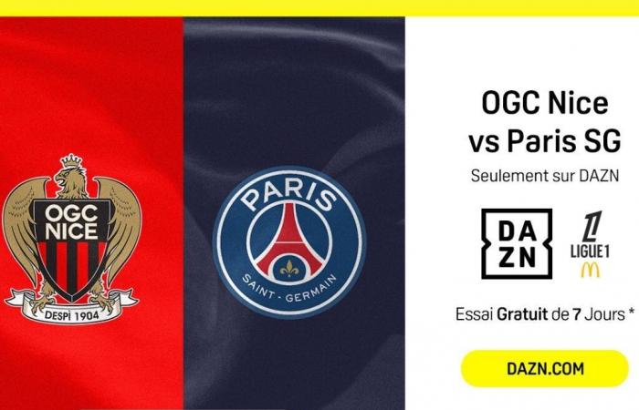 Ligue 1 – Nice – PSG: at what time and on which channel to watch the match?