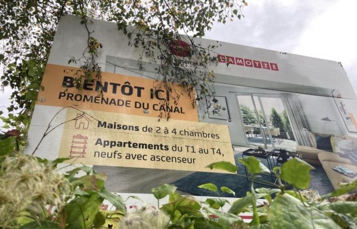 the 186 housing units planned along the Périgueux canal will not see the light of day