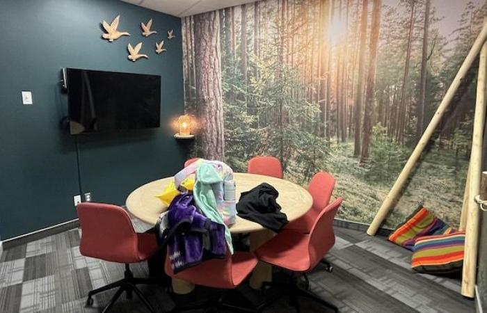 A space dedicated to indigenous cultural transmission at the Chicoutimi library