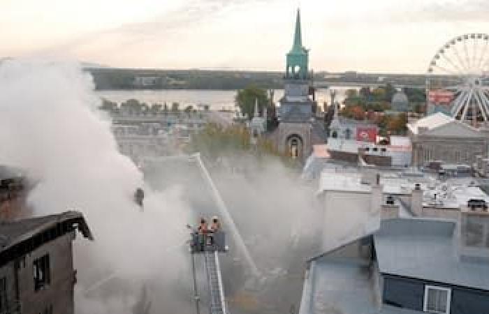 Fatal fire in Old Montreal: a mother and her little daughter found in the rubble