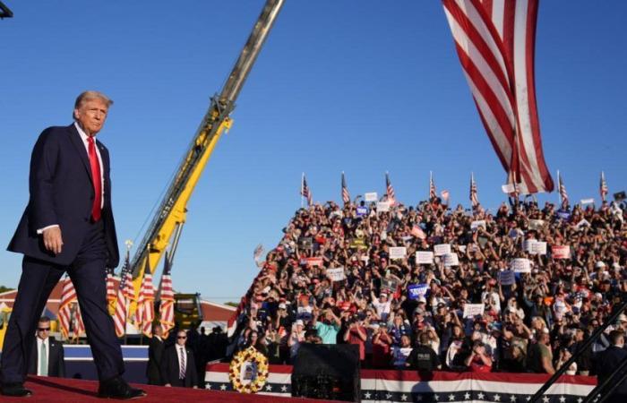 Donald Trump campaigning in Butler, where he was almost killed in July – rts.ch