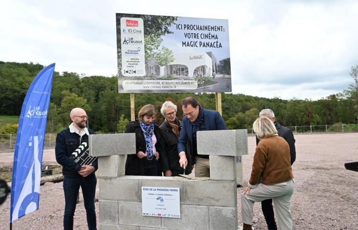 LE CREUSOT: The first stone of the Le Magic complex has been laid… and it’s not cinema